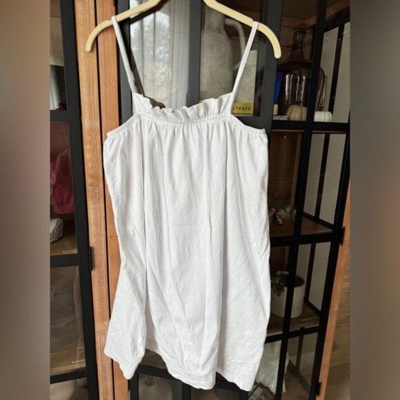 LAKE Pajamas nightgown pima ruffles dress mini bride bridal adjustable pajamas - Picture 8 of 8